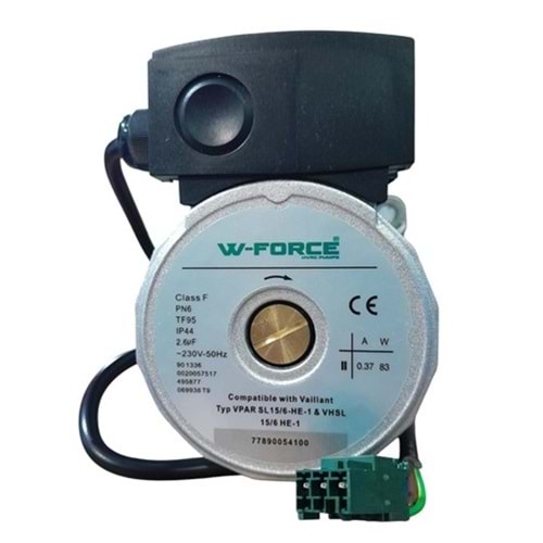 POMPA MOTOR W-FORCE VAILLANT WILO TİP 3 PIN DATA KABLO VHSL 15/6 HE-1 83W