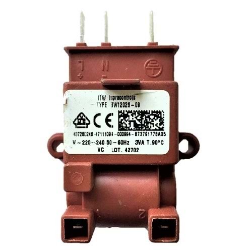 ATEŞLEME TRAFOSU VIESSMANN VITODENCE 50 BOSCH BW12026 ORGINAL BROWN