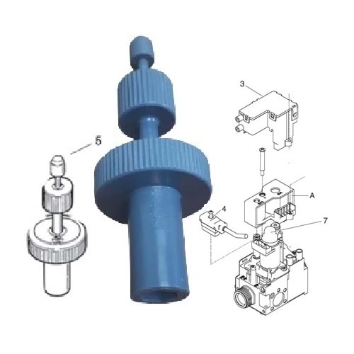 G-FORCE GAZ VALFİ SIT SIGMA 843-845 MIN-MAX MODULASYON AYAR APARATI