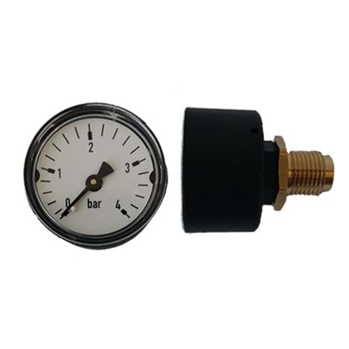 WIKA MANOMETRE TURBOTEC PLUS VİDALI Ø26MM G1/8 ARKA ÇIKIŞLI