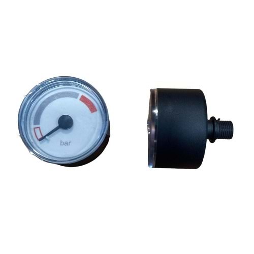 WATTS MANOMETRE ÇAP 40 G1/8 PLASTİK DİŞLİ ARKADAN ÇIKIŞLI ALARKO