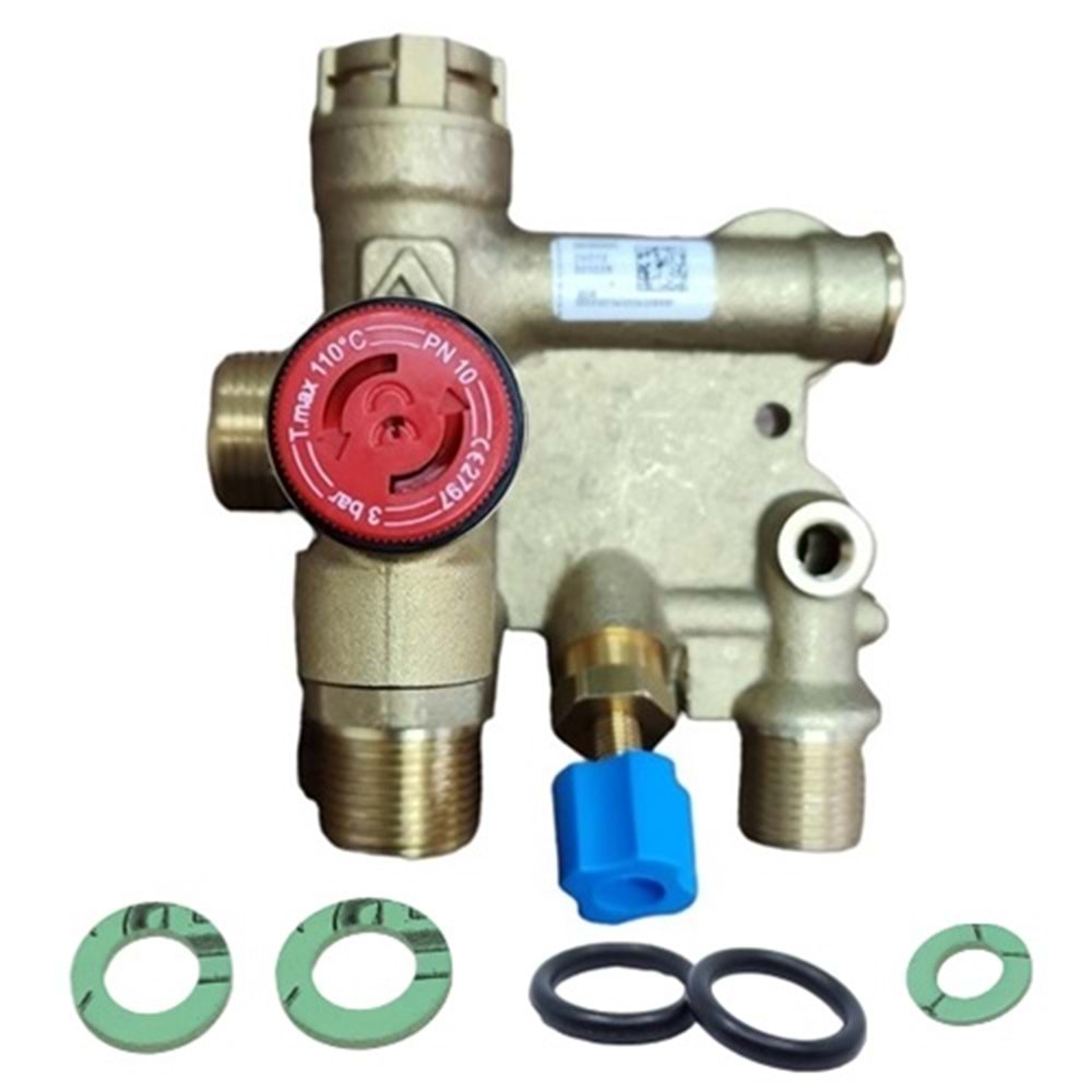 HİDROLİK 3 YOLLU VANA ARCELL BAYMAK STAR ECO5 BAXI ECO CLASSIC NOVA LUNA5 63104100551