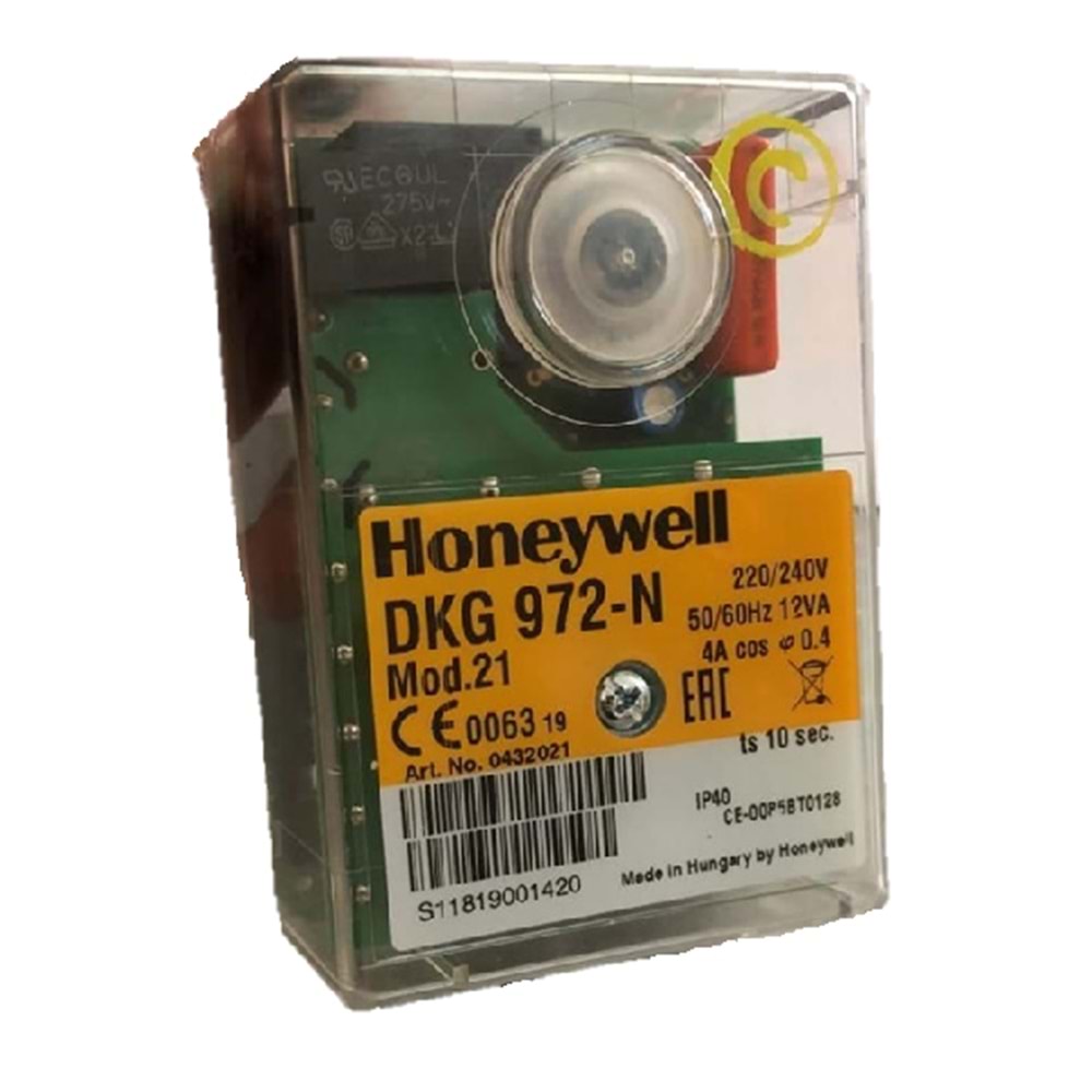 HONEYWELL BURNER CONTROL DKG 972-N MOD.21 KONTROL KART BEYİN