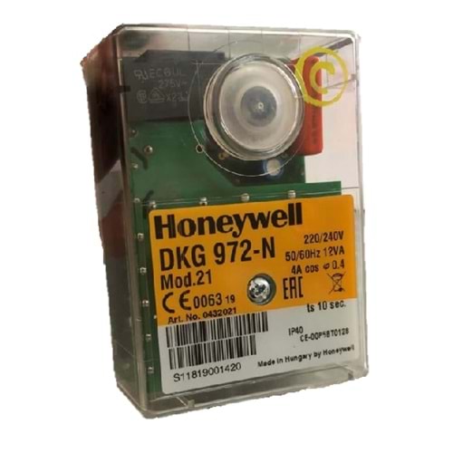 HONEYWELL BURNER CONTROL DKG 972-N MOD.21 KONTROL KART BEYİN