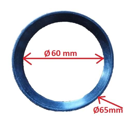 KOMBİ BACA BORU VE DİRSEK İÇ CONTASI SİLİKON Ø60MM