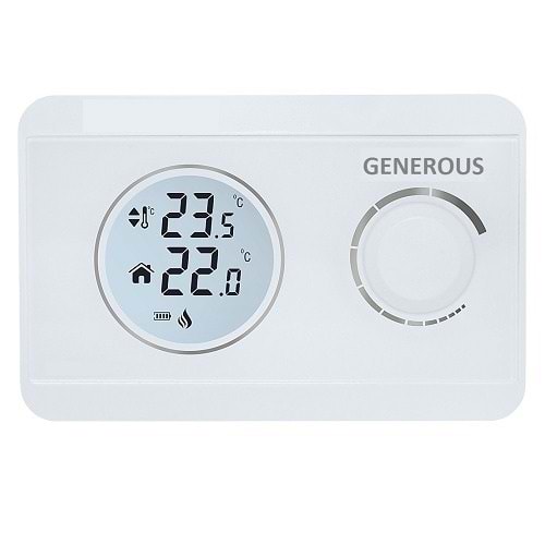 ODA TERMOSTATI GENEROUS KABLOLU FON IŞIKLI RT016