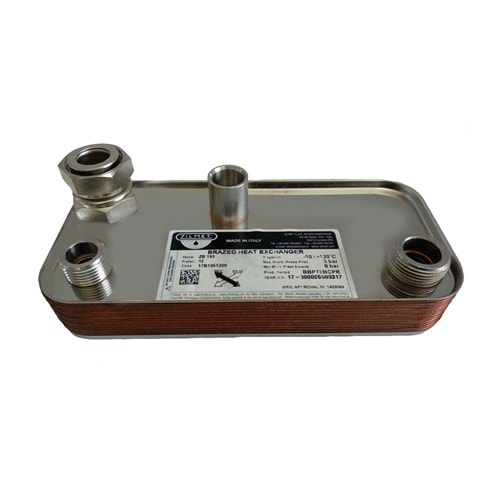 PLAKA EŞANJÖR ZILMET 12 PLAKA MICRA SANICA AUER 17B1951200-1200N