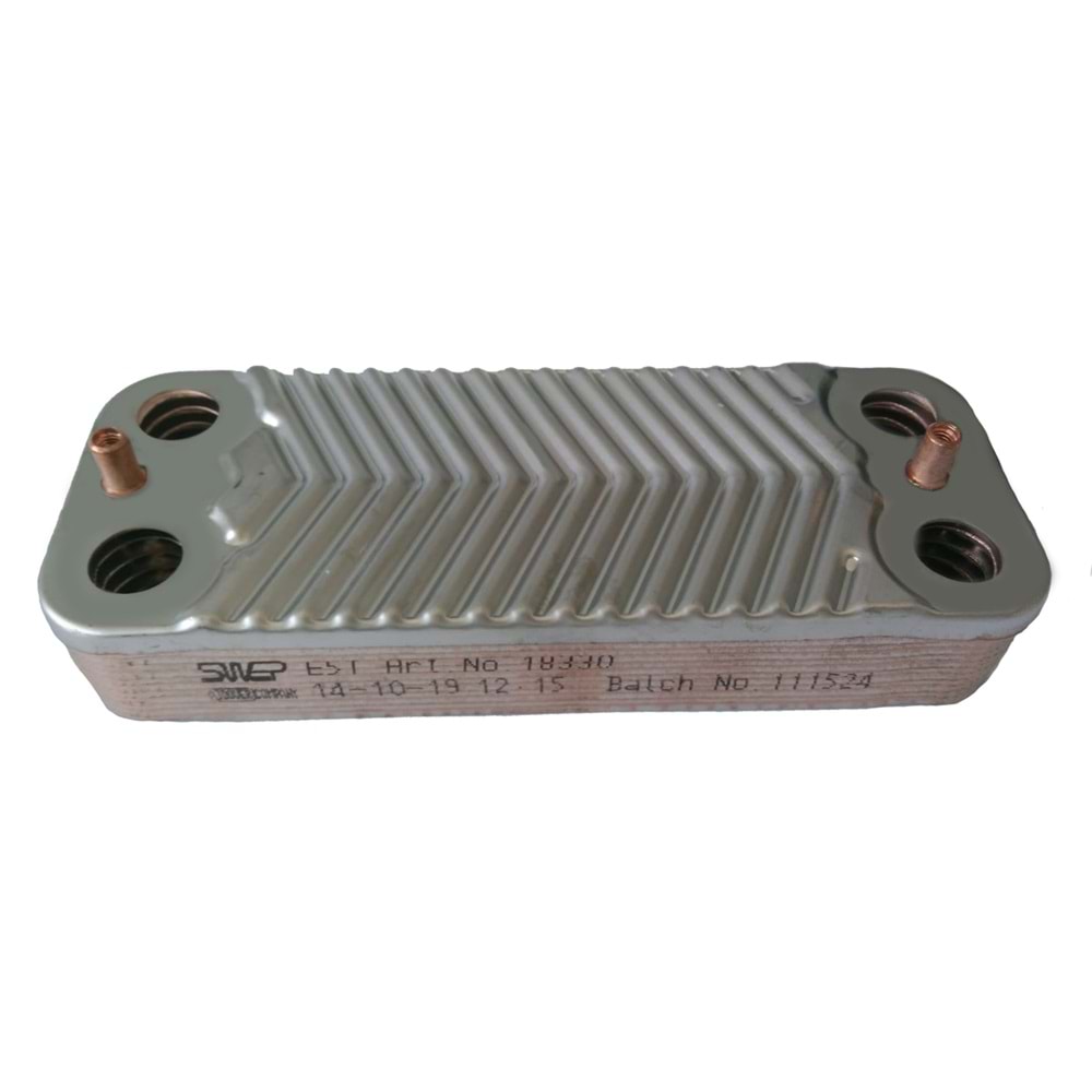 PLAKA EŞANJÖR SWEP AIRFELL DIGIFEL ECO5 LUNA5 12 PLAKA 160MM