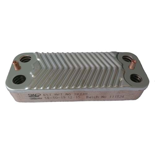 PLAKA EŞANJÖR SWEP AIRFELL DIGIFEL ECO5 LUNA5 12 PLAKA 160MM