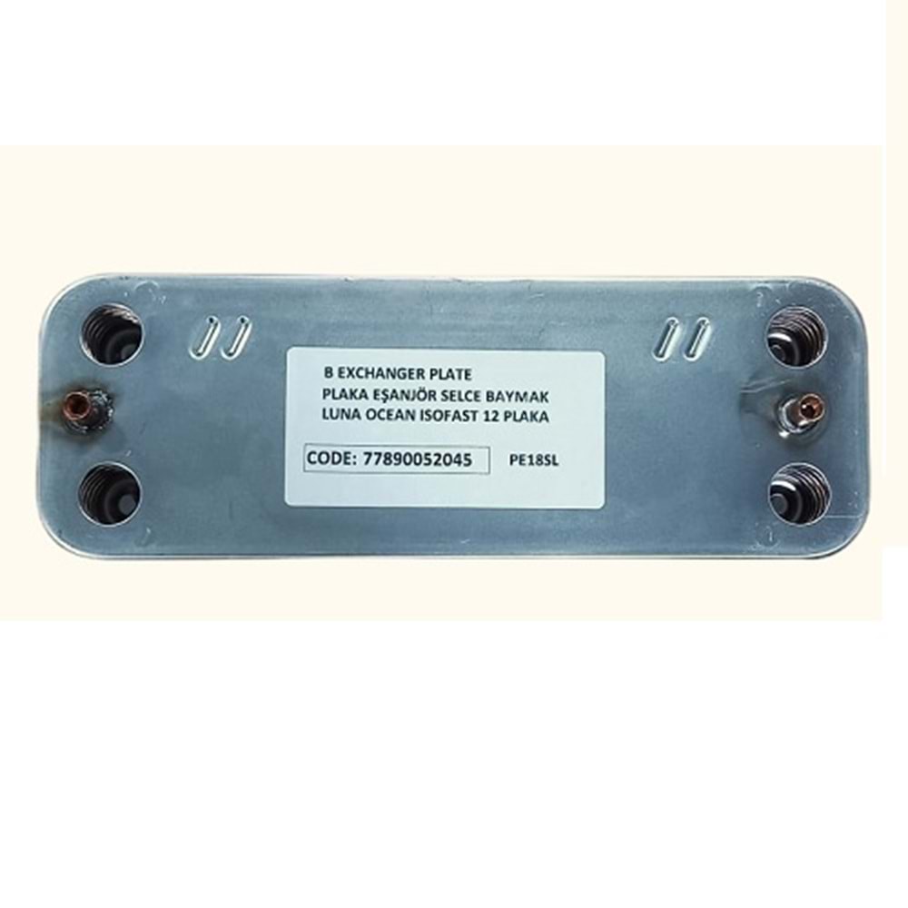 PLAKA EŞANJÖR GENEROUS BAYMAK LUNA OCEAN SANUIER DUVAL ISOFAST 12 PLAKA 178MM