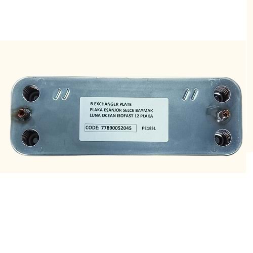 PLAKA EŞANJÖR GENEROUS BAYMAK LUNA OCEAN SANUIER DUVAL ISOFAST 12 PLAKA 178MM