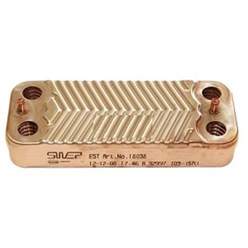 PLAKA EŞANJÖR SWEP GB022 İSOFAST 16 PLAKA 178MM