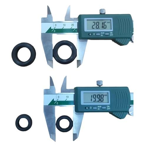EŞANJÖR ORING BOSCH 2 BIG:28X17,20X7,70, 2 SMALL:20X11,90X8,10 TAKIM