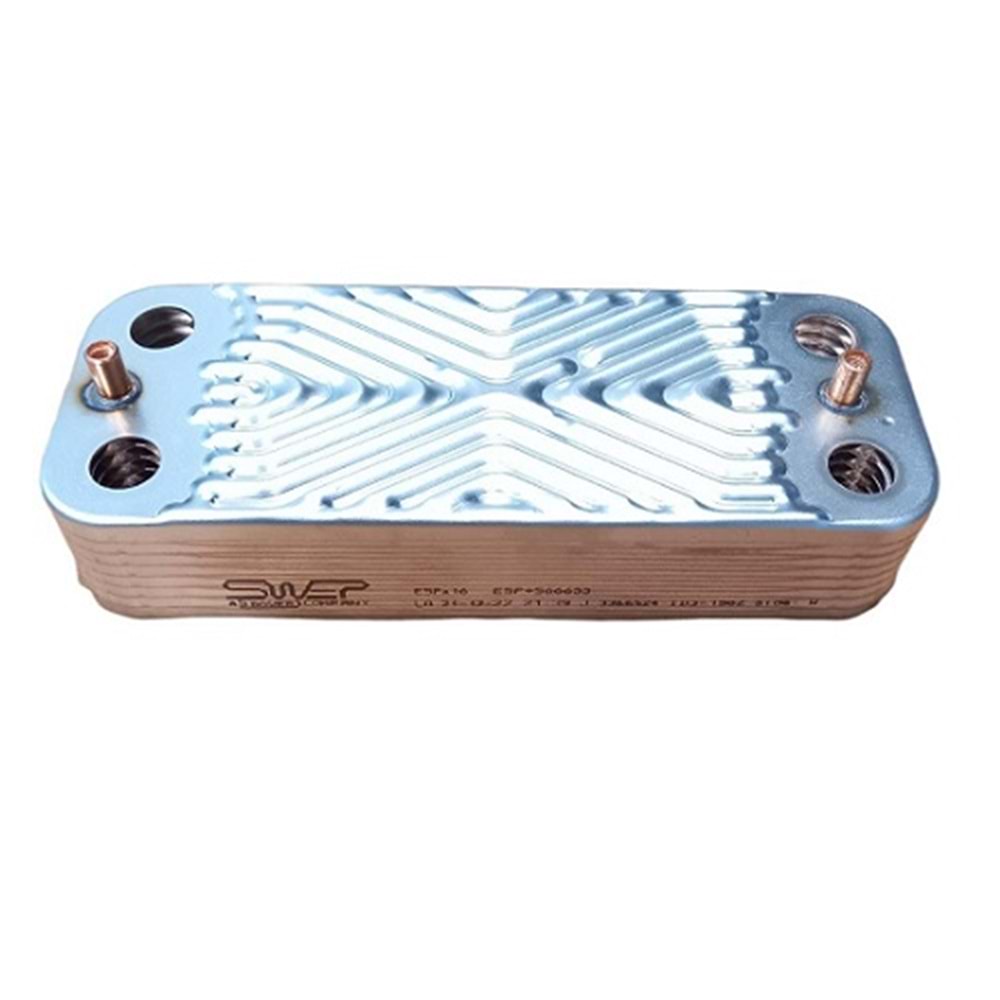 PLAKA EŞANJÖR SWEP 20 PLAKA ECO5-LUNA5 AIRFEL YENI NESIL ENERJI VERIMLI 160MM