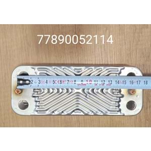 PLAKA EŞANJÖR SWEP 20 PLAKA ECO5-LUNA5 AIRFEL YENI NESIL ENERJI VERIMLI 160MM