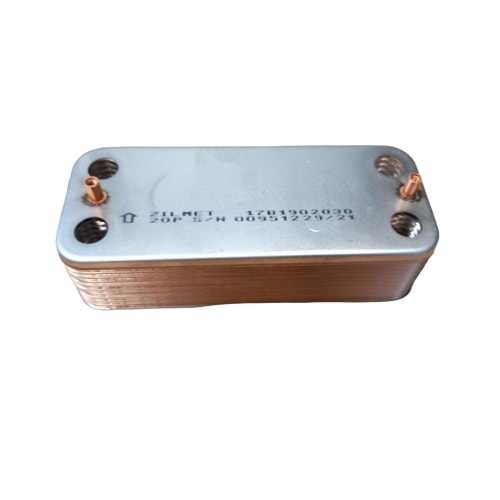 PLAKA EŞANJÖR ZILMET 20 PLAKA AIRFEL ECO5 LUNA5 17B1902030 160MM