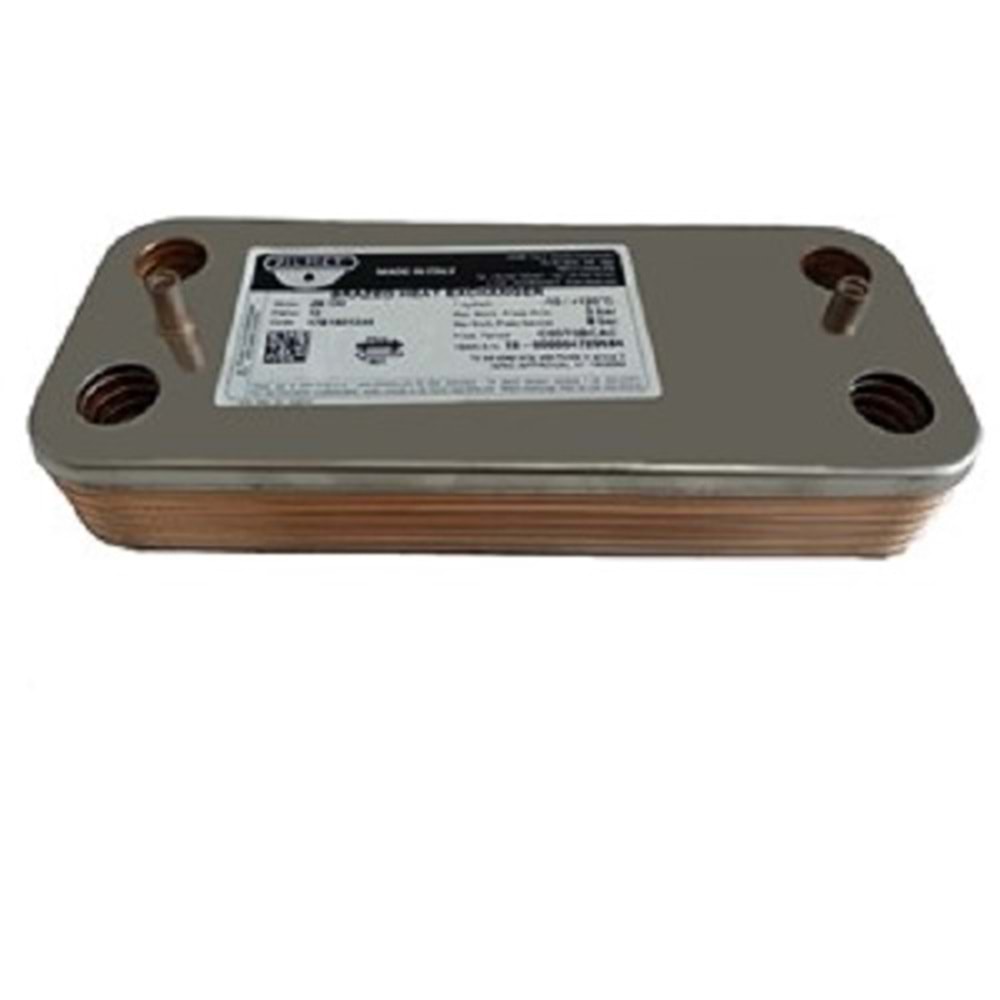 PLAKA EŞANJÖR ZILMET 10 PLAKA AIRFEL ECO5 LUNA5 160 MM