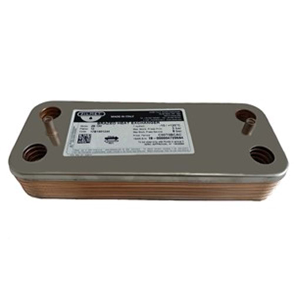 PLAKA EŞANJÖR ZILMET 12 PLAKA IMMERGAS 152MM