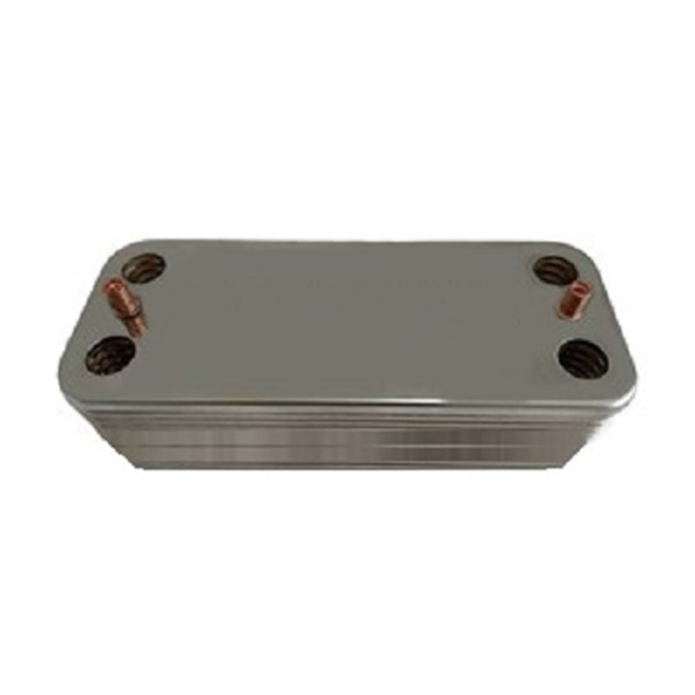 PLAKA EŞANJÖR GENEROUS VIESSMANN VITODENCE 100 YENİ SERENA 16 PLAKA DÜZ 154MM
