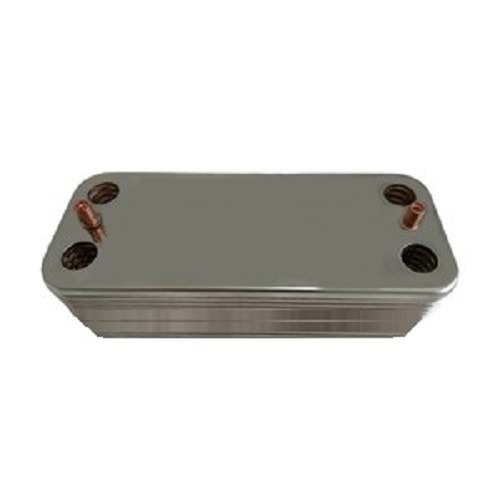 PLAKA EŞANJÖR GENEROUS VIESSMANN VITODENCE 100 YENİ SERENA 16 PLAKA DÜZ 154MM