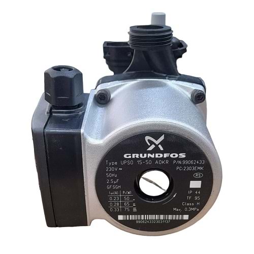 GRUNDFOS SİRKÜLASYON POMPASI UPS 15-50 AOKR 75W 3 DEVİR KLEMENS