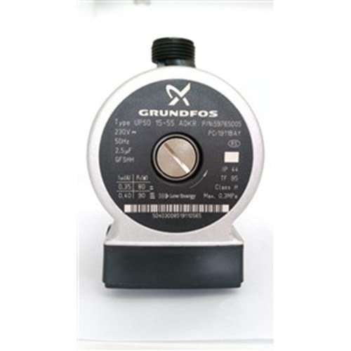 GRUNDFOS POMPA UPS 15-55 90W 2 DEVİR KLEMENS