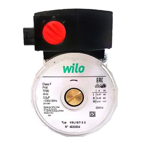 WILO POMPA KSL 15/7-3 POMPA 117W CIRCLE 25,50MM