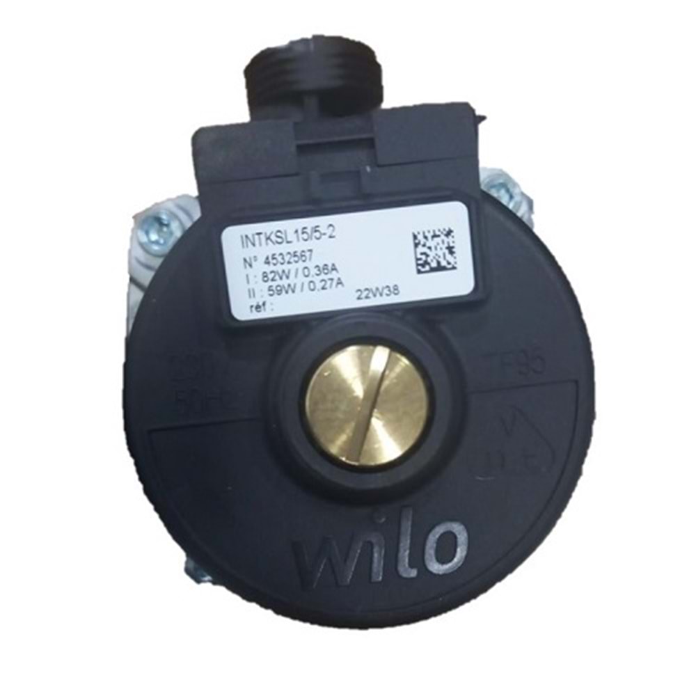 WILO POMPA INTKSL15/5-2 ARISTON EGIS KART SOKETLİ FREKANSLI 2 KADEME
