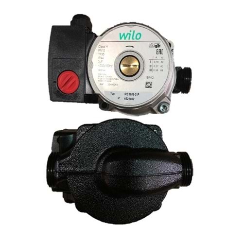 WILO RS 15/5-3 130MM POMPA 88W GENİŞ ÇARK PÜRJÖRSÜZ 31,50MM