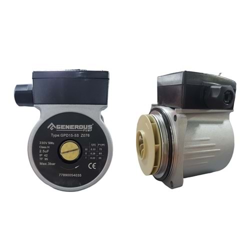 SİRKÜLASYON POMPASI GENEROUS NEPTO ATRON PROTHERM LYNX LEOPAR GPD15-5S Z076 75W MOTOR