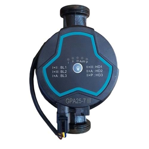 SİRKÜLASYON POMPASI GENEROUS PWM ERP GPA25-7 III 130MM MAX.52W 7M-Q3,40-1 1/2