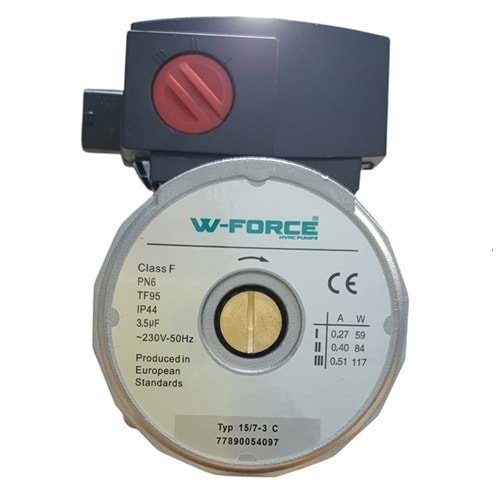 POMPA W-FORCE WILO TİP MOTOR 15/7-3 MAX.117W AC230V