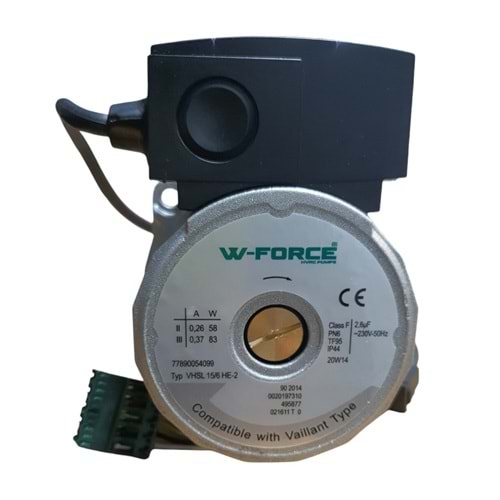 POMPA MOTOR W-FORCE VAILLANT WILO TİP 5 PIN DATA KABLO VHSL 15/6 HE-2 83W/58W