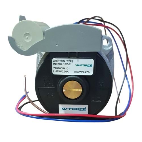 POMPA MOTOR W-FORCE WILO ARISTON TİP INTKSL 15/5 HE-2 INTMTSL 15/5 HE-2 82W/59W İKİ HIZ