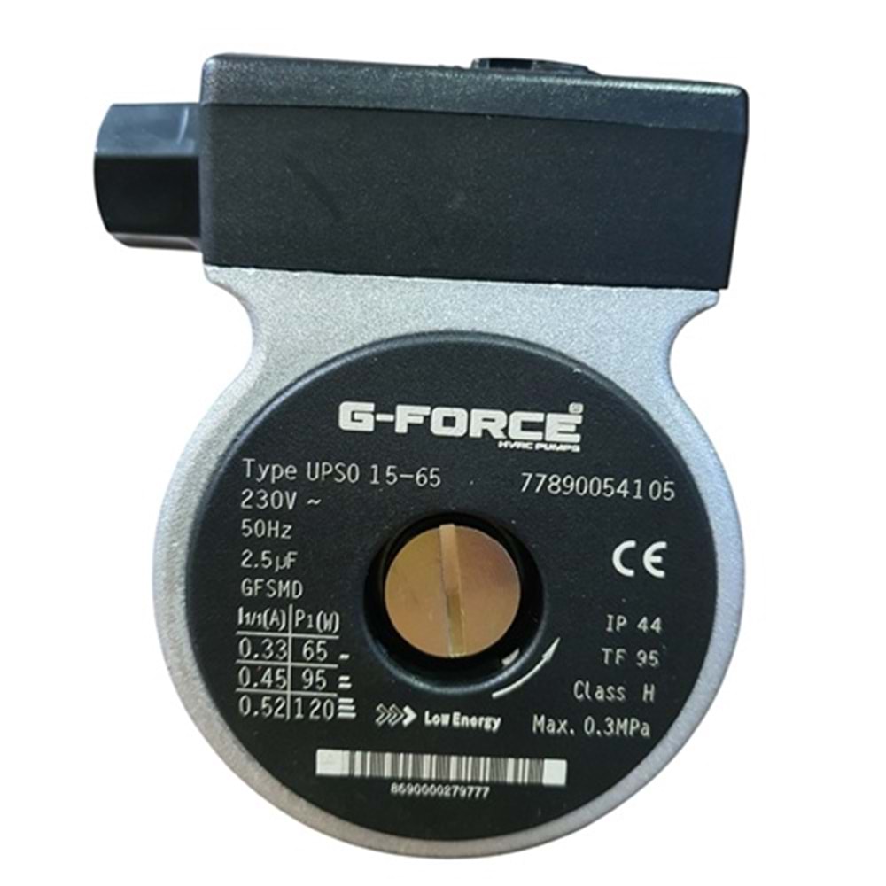 POMPA MOTOR G-FORCE GRUNDFOS TİP GBP 15/65 TERS DÖNEN 120/95/65W
