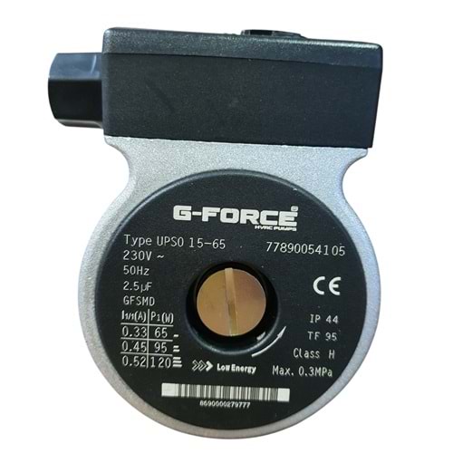 POMPA MOTOR G-FORCE GRUNDFOS TİP GBP 15/65 TERS DÖNEN 120/95/65W