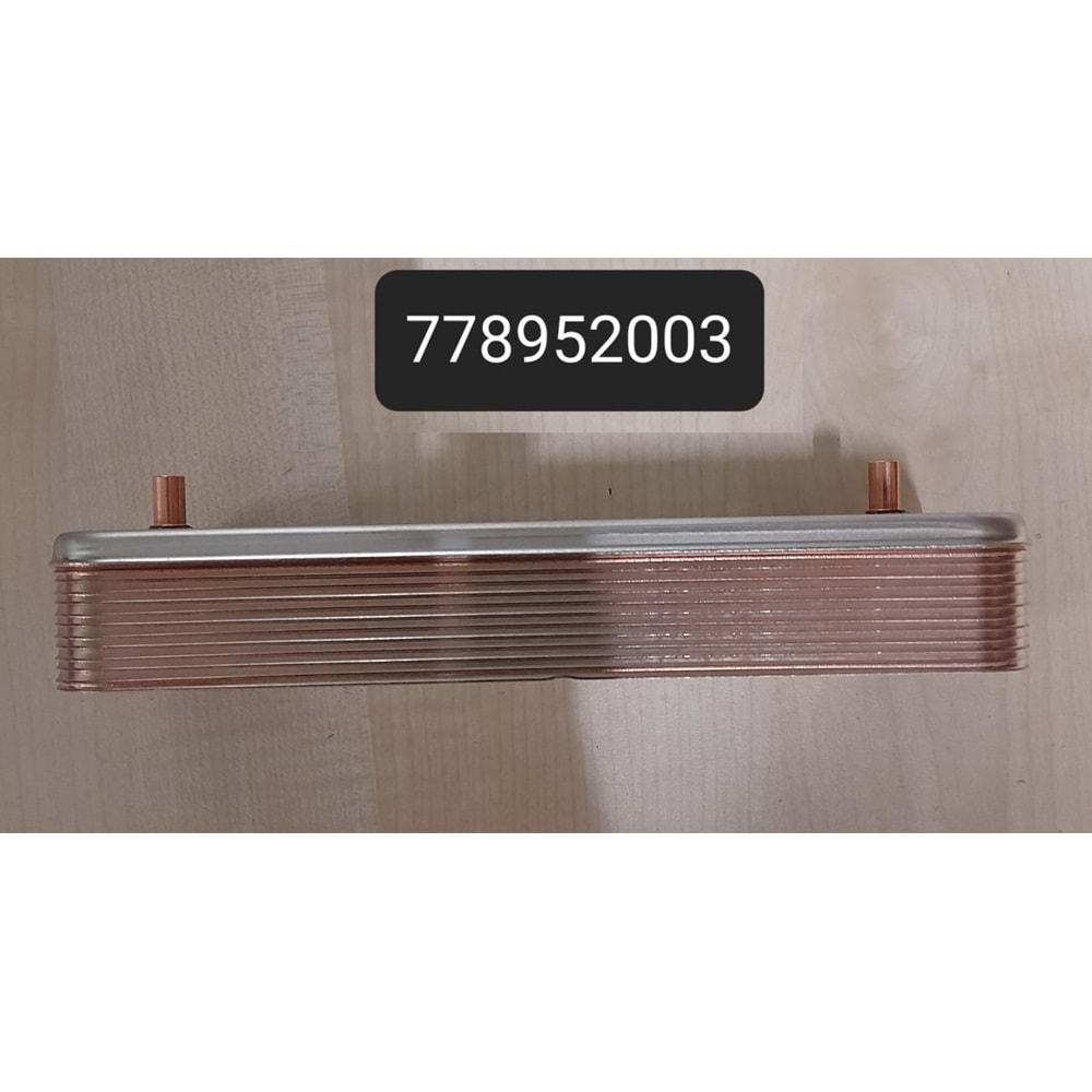 PLAKA EŞANJÖR ZILMET 12 PLAKA ADEN NEVA ATRON 17B2071206 166 MM