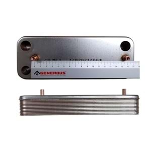 PLAKA EŞANJÖR ZILMET 12 PLAKA BAYMAK BAXI LUNA 3 17ST071200 156,50 MM