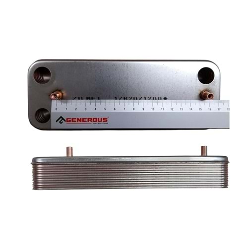 PLAKA EŞANJÖR ZILMET 12 PLAKA BAYMAK BAXI LUNA 3 17ST071200 156,50 MM