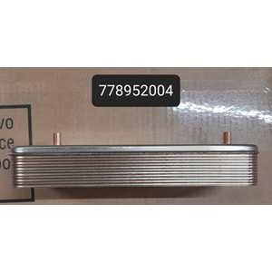 PLAKA EŞANJÖR ZILMET 12 PLAKA BAYMAK BAXI LUNA 3 17ST071200 156,50 MM