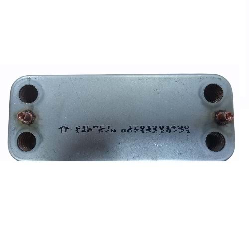 PLAKA EŞANJÖR ZILMET 14 PLAKA AIRFEL ECO5-LUNA5 17B1901430 160MM