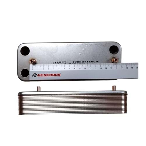 PLAKA EŞANJÖR ZILMET 16 PLAKA BAYMAK BAXI LUNA 3 17B2071600 156,50 MM