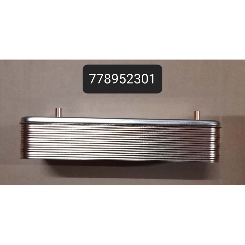 PLAKA EŞANJÖR ZILMET 16 PLAKA BAYMAK BAXI LUNA 3 17B2071600 156,50 MM
