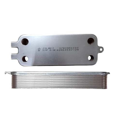 PLAKA EŞANJÖR ZILMET BOSCH VIESSMANN 12 PLAKA